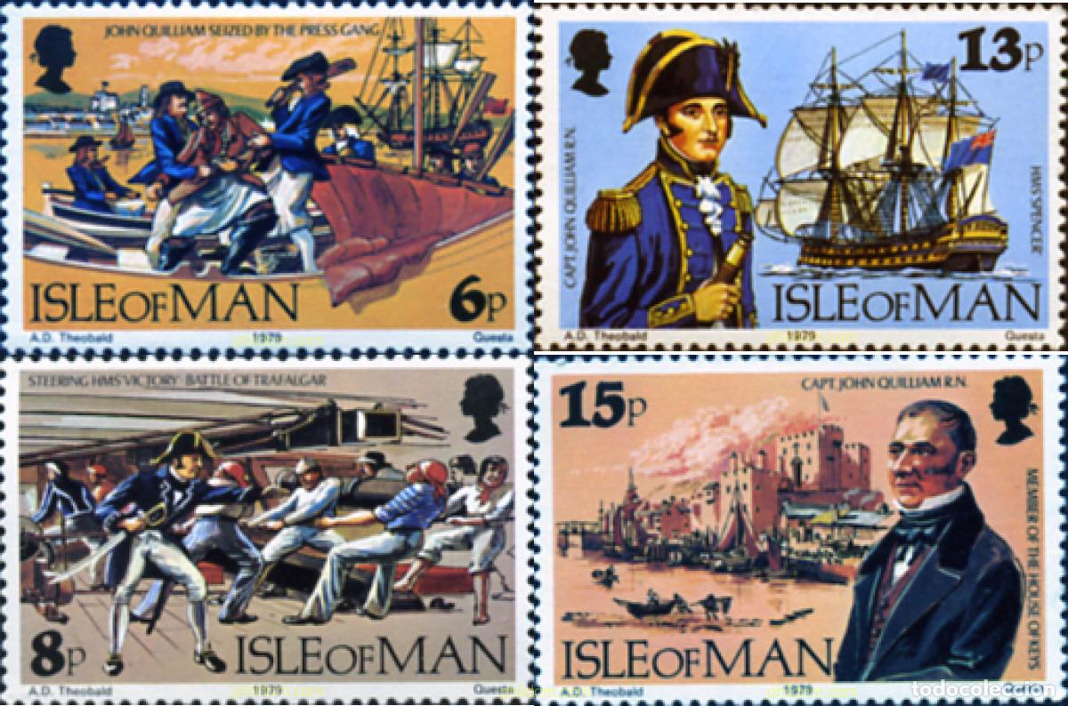 Sellos: 66326 MNH MAN 1979 150 ANIVERSARIO DE LA MUERTE DE JOHN QUILLIAM