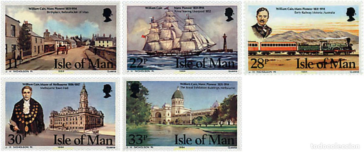 Sellos: 55889 MNH MAN 1984 HOMENAJE A WILLIAM CAIN