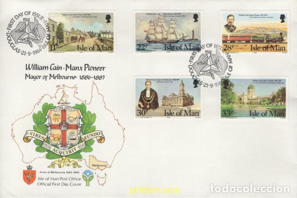 Sellos: 407032 MNH MAN 1984 HOMENAJE A WILLIAM CAIN