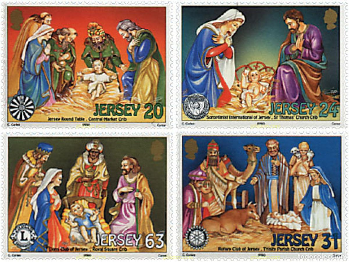 Sellos: 37299 MNH JERSEY 1998 NAVIDAD