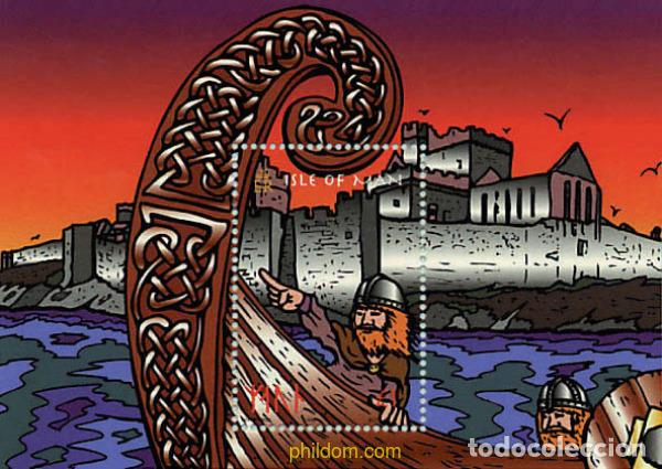 Sellos: 36027 MNH MAN 1998 LOS VIKINGOS Y SUS NAVES