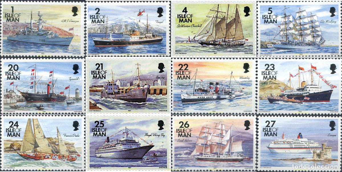 Sellos: 41719 MNH MAN 1993 BARCOS