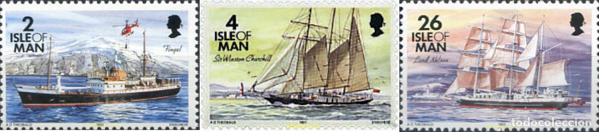 Sellos: 673475 MNH MAN 1993 BARCOS
