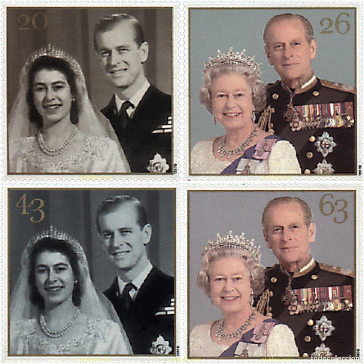 Briefmarken: 31117 MNH GRAN BRETA&Ntilde;A 1997 BODAS DE ORO DE LA REINA ISABEL II