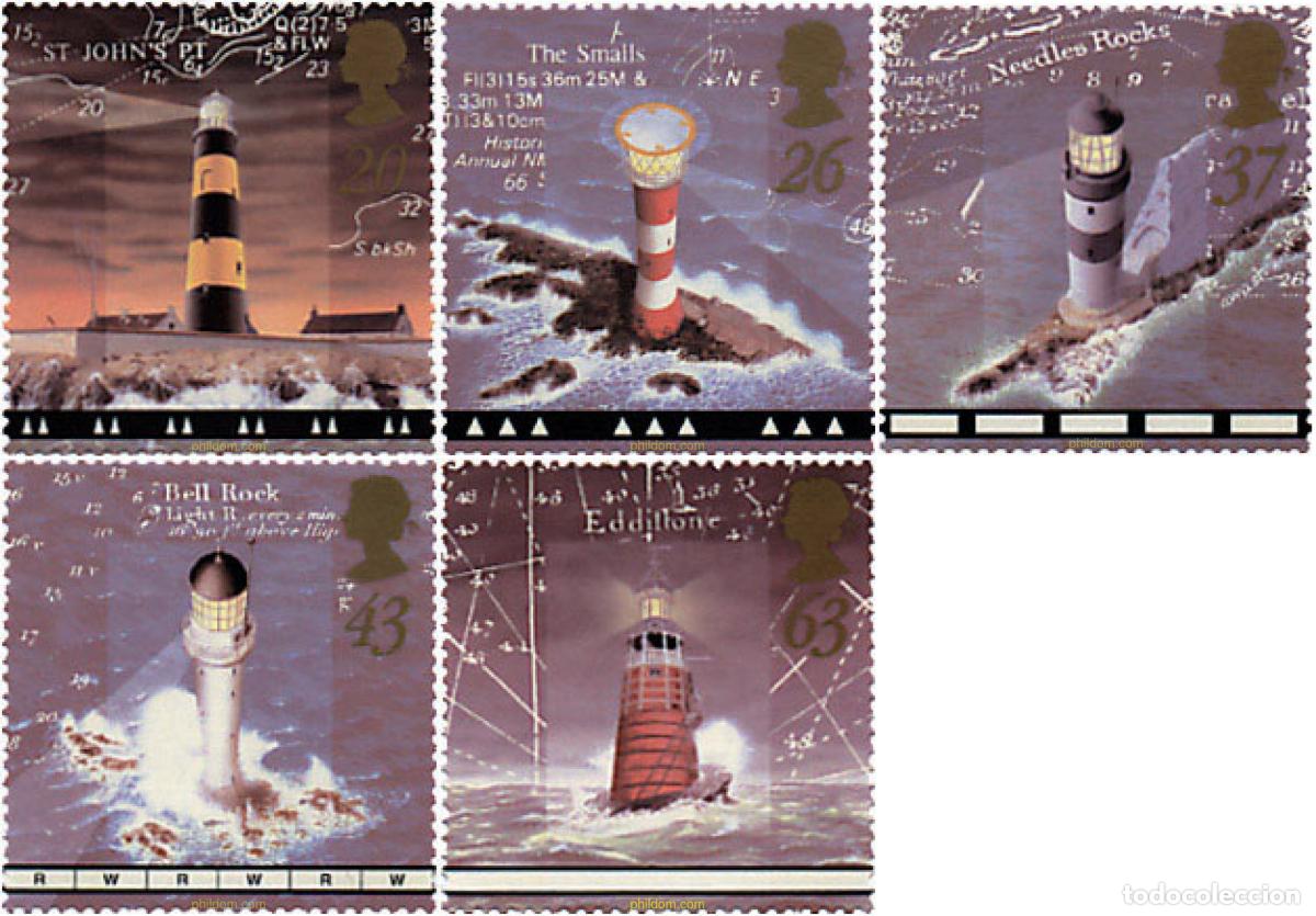 Stamps: 90668 MNH GRAN BRETA&Ntilde;A 1998 FAROS