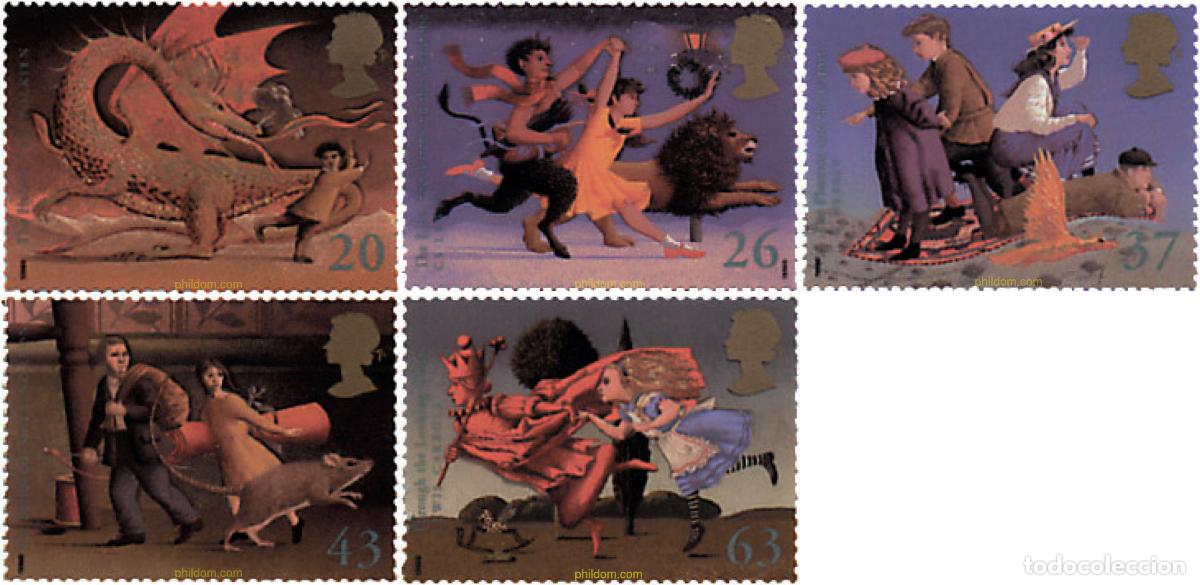 Stamps: 35358 MNH GRAN BRETA&Ntilde;A 1998 MUNDOS MAGICOS