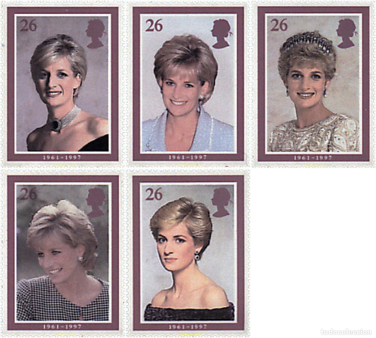 Stamps: 66165 MNH GRAN BRETA&Ntilde;A 1998 HOMENAJE A LA PRINCESA DIANA DE GALES