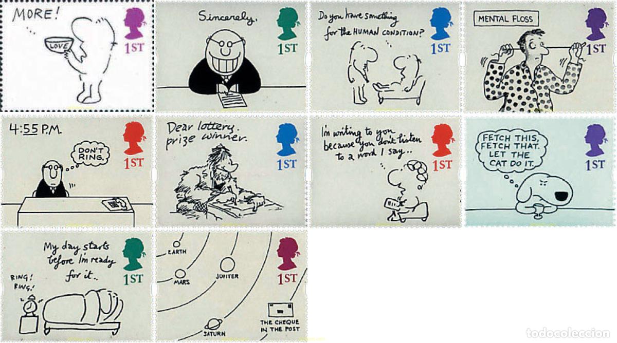 Stamps: 82612 MNH GRAN BRETA&Ntilde;A 1996 SELLOS DE HUMOR