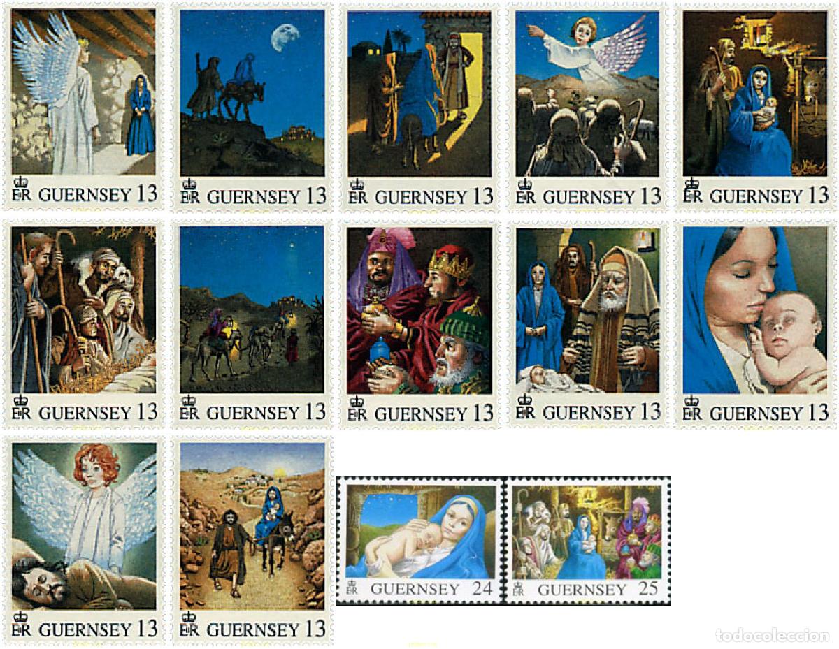 Sellos: 66246 MNH GUERNSEY 1996 NAVIDAD