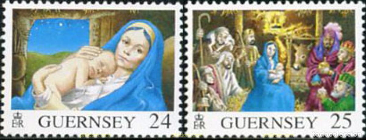 Sellos: 234486 MNH GUERNSEY 1996 NAVIDAD