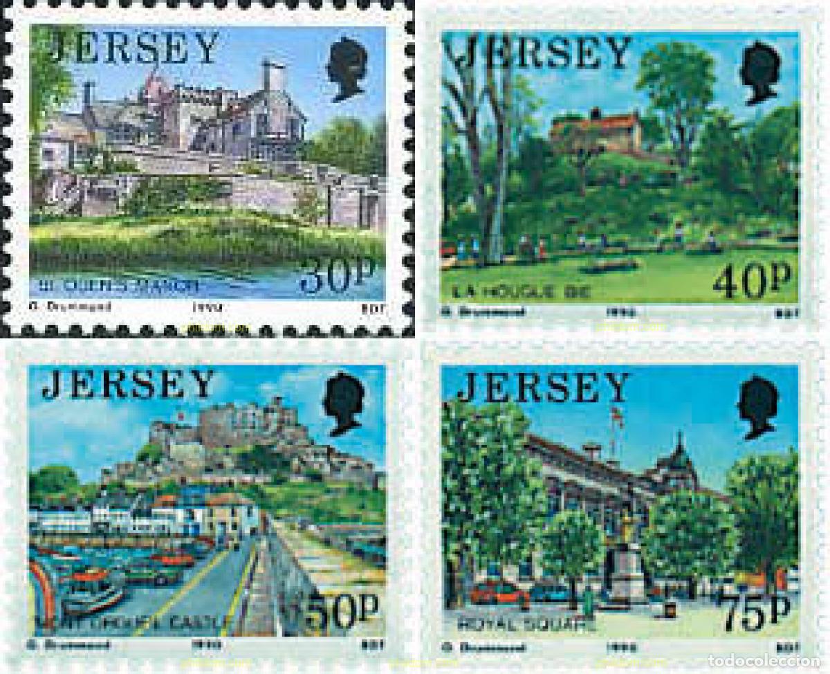 Sellos: 41593 MNH JERSEY 1990 VISTAS DE JERSEY