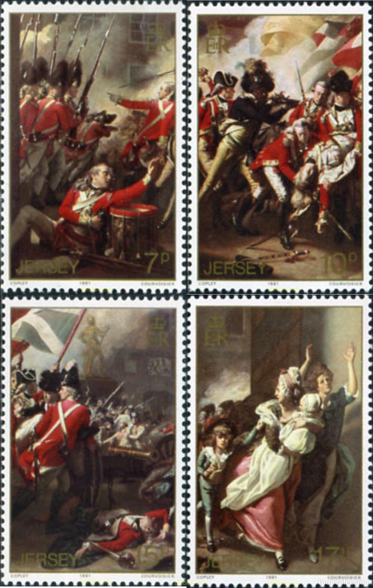Sellos: 66529 MNH JERSEY 1981 BICENTENARIO DE LA BATALLA DE JERSEY