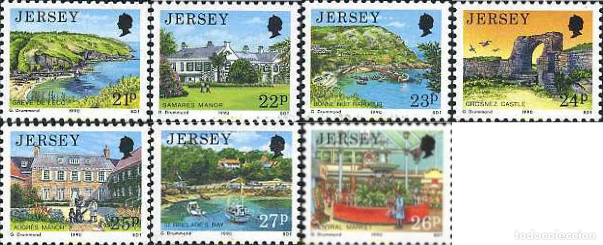 Sellos: 165497 MNH JERSEY 1990 VISTAS DE JERSEY