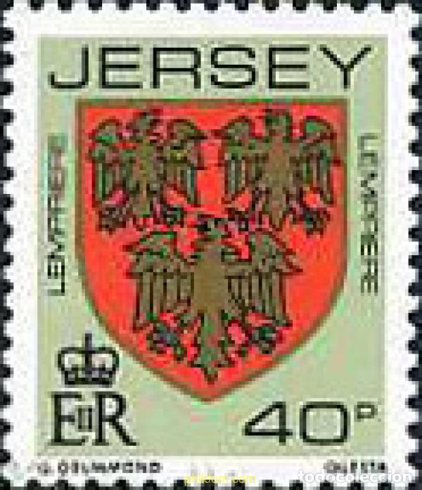 Timbres: 217872 MNH JERSEY 1982 ESCUDOS DE ARMAS