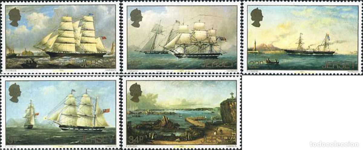 Timbres: 66577 MNH JERSEY 1985 PINTURAS DE PHILIP JOHN OULESS