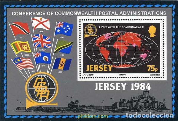 Sellos: 66571 MNH JERSEY 1984 UNION CON EL COMMONWEALTH
