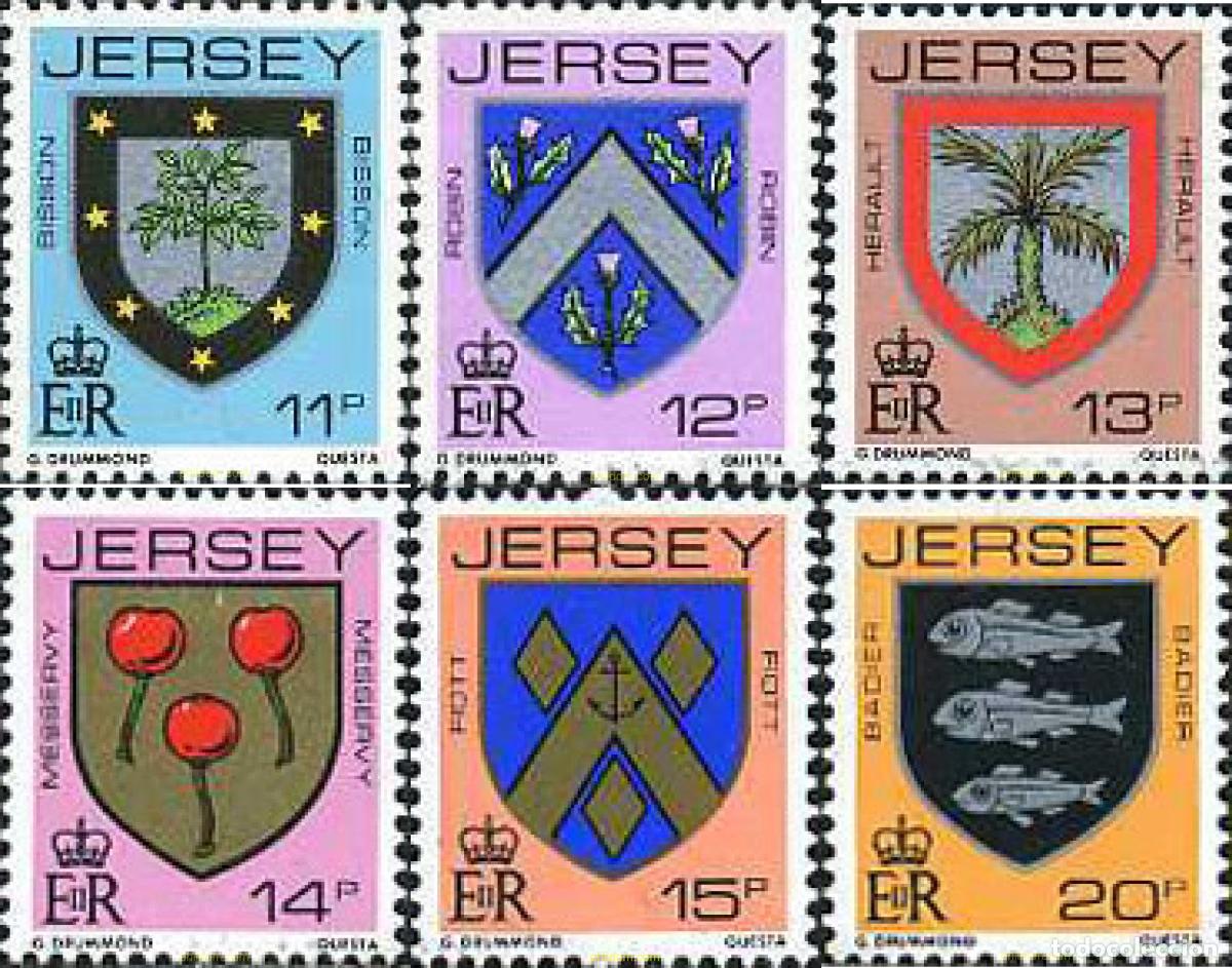 Sellos: 168022 MNH JERSEY 1981 ESCUDOS DE ARMAS