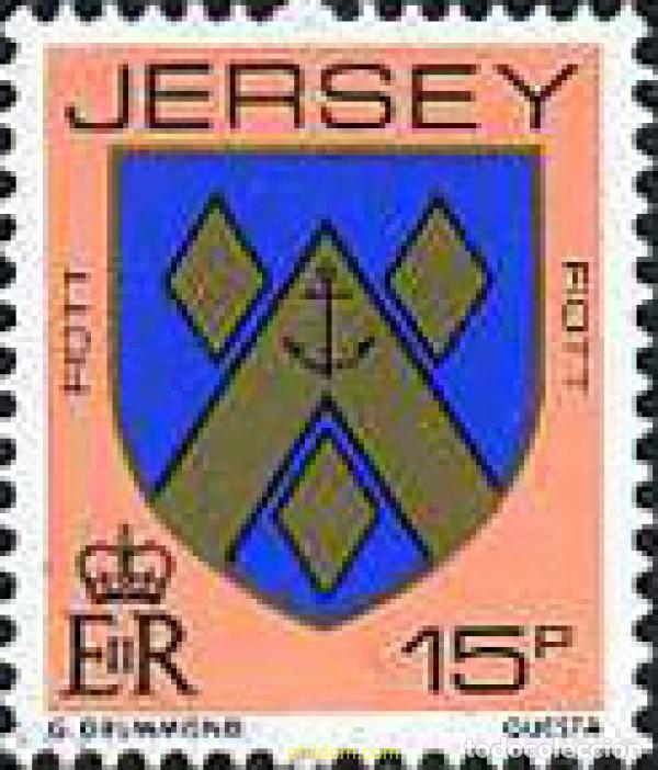 Sellos: 217764 MNH JERSEY 1981 ESCUDOS DE ARMAS