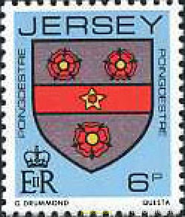 Sellos: 217866 MNH JERSEY 1981 ESCUDOS DE ARMAS