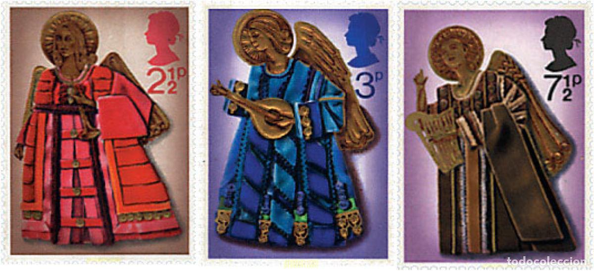 Sellos: 66101 MNH GRAN BRETA&Ntilde;A 1972 NAVIDAD