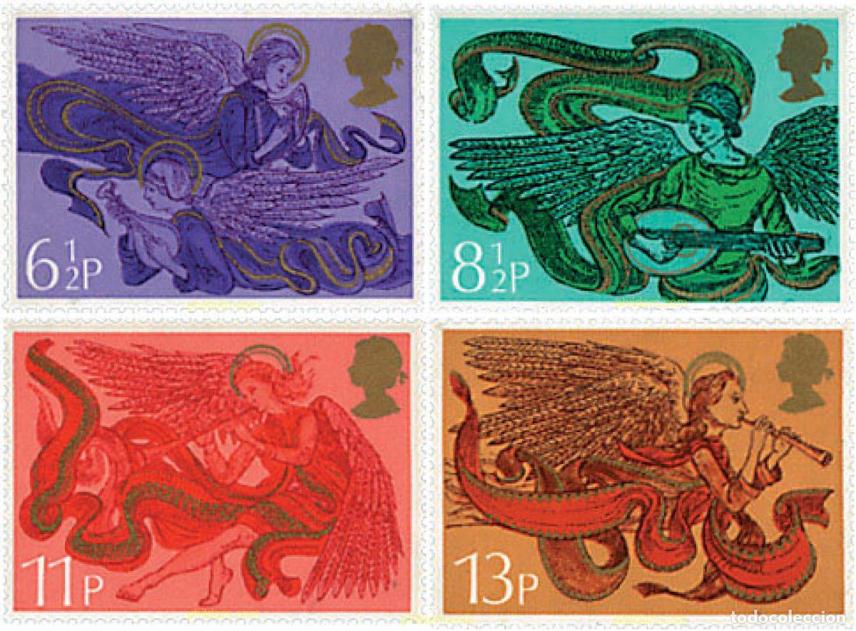 Sellos: 66103 MNH GRAN BRETA&Ntilde;A 1975 NAVIDAD