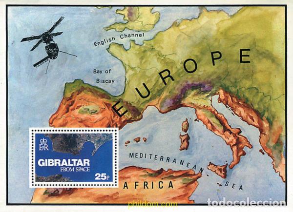Sellos: 84243 MNH GIBRALTAR 1978 GIBRALTAR DESDE EL ESPACIO