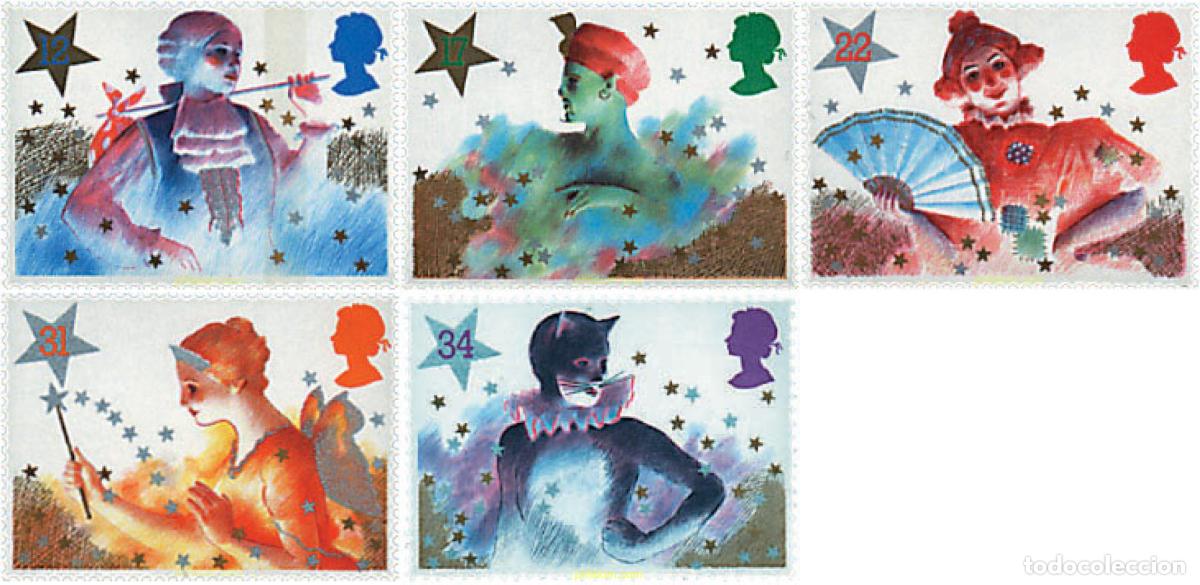 Sellos: 66131 MNH GRAN BRETA&Ntilde;A 1985 NAVIDAD