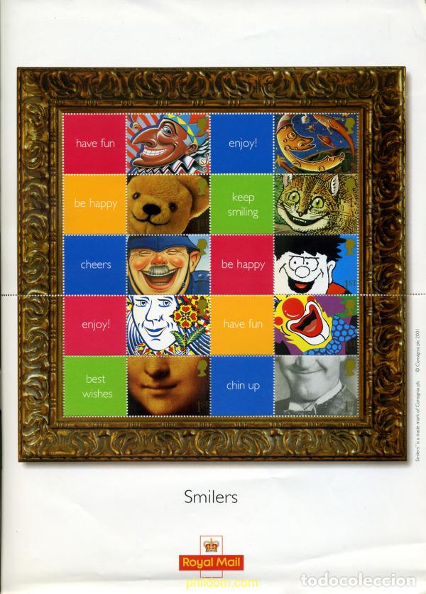 Sellos: 12596 MNH GRAN BRETA&Ntilde;A 1991 SONRISAS
