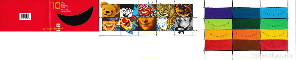 Sellos: 609787 MNH GRAN BRETA&Ntilde;A 1991 SONRISAS