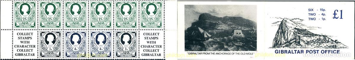 Sellos: 3574 MNH GIBRALTAR 1981 REINA ISABEL II