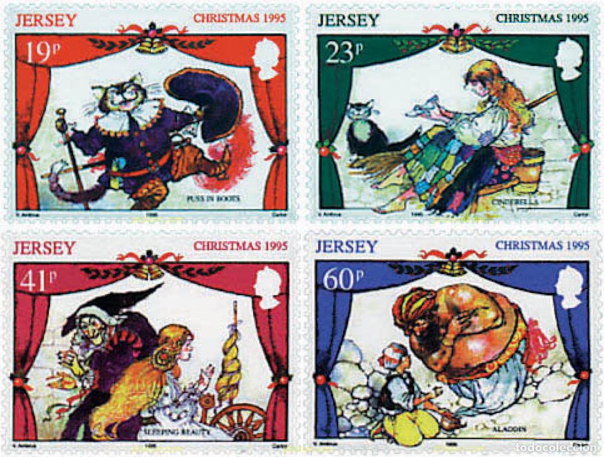 Sellos: 66642 MNH JERSEY 1995 NAVIDAD