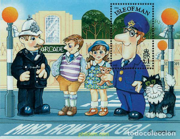 Sellos: 36579 MNH MAN 1994 PAT EL CARTERO VISITA LA ISLA DE MAN