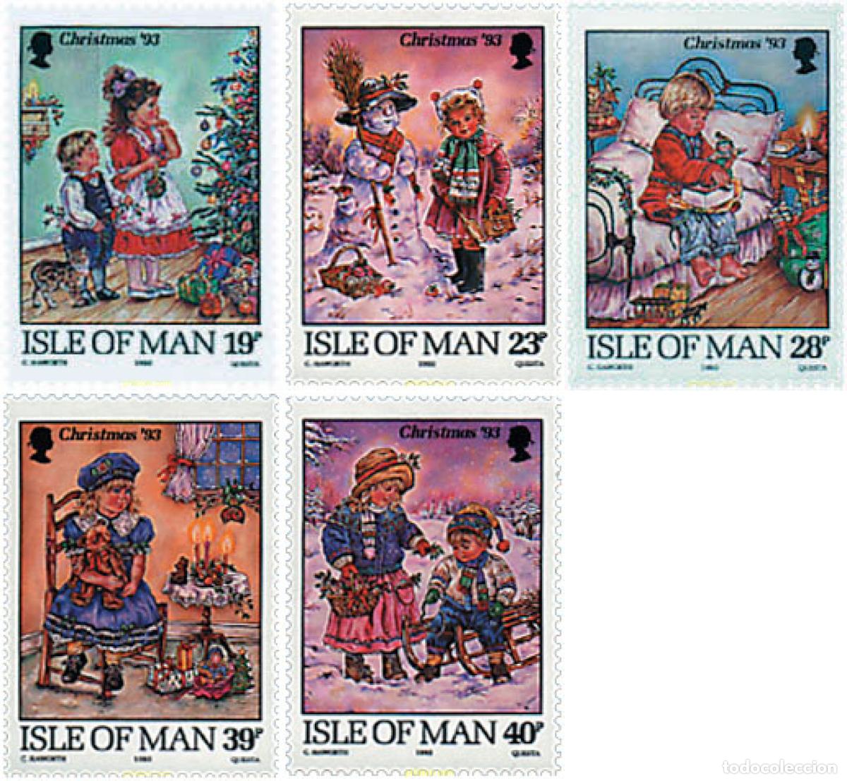 Sellos: 66415 MNH MAN 1993 NAVIDAD