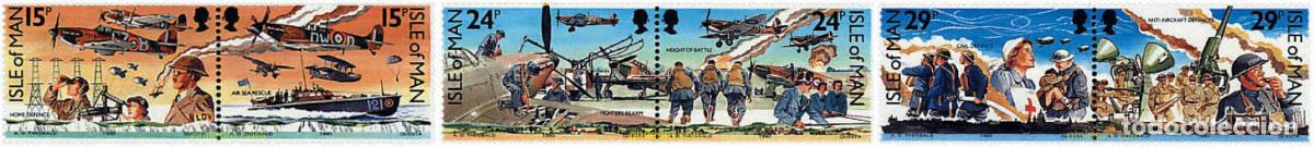 Sellos: 169313 MNH MAN 1990 50 ANIVERSARIO DE LA BATALLA DE INGLATERRA