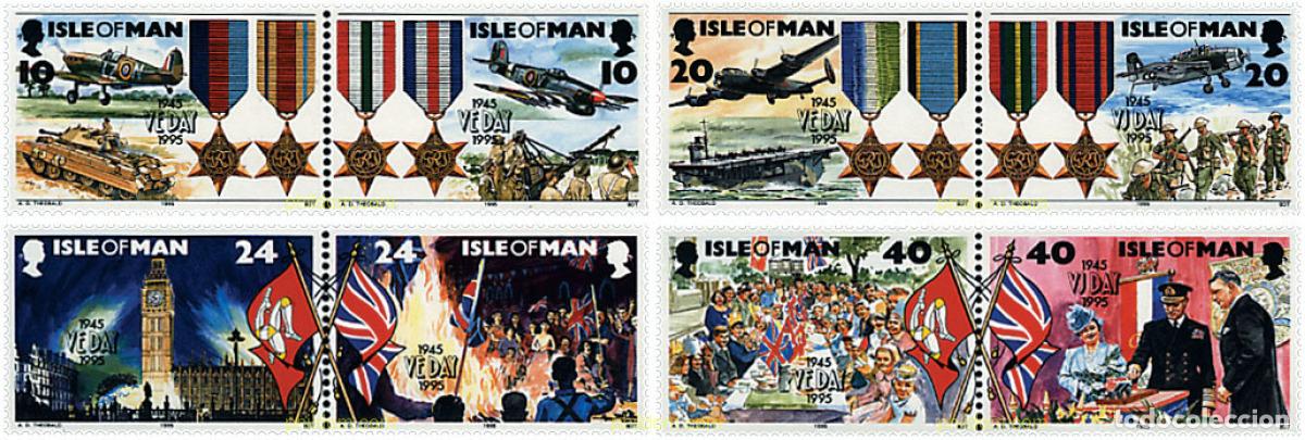 Sellos: 6685 MNH MAN 1995 50 ANIVERSARIO DEL FIN DE LA SEGUNDA GUERRA MUNDIAL