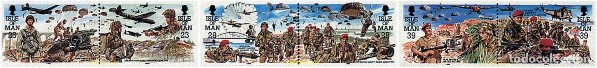 Sellos: 6681 MNH MAN 1992 50 ANIVERSARIO DEL REGIMIENTO DE PARACAIDISMO
