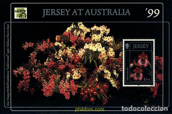 Sellos: 91941 MNH JERSEY 1999 ORQUIDEAS DE JERSEY