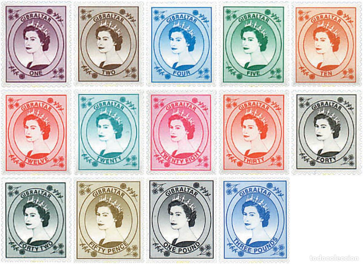 Sellos: 83478 MNH GIBRALTAR 1999 REINA ISABEL II