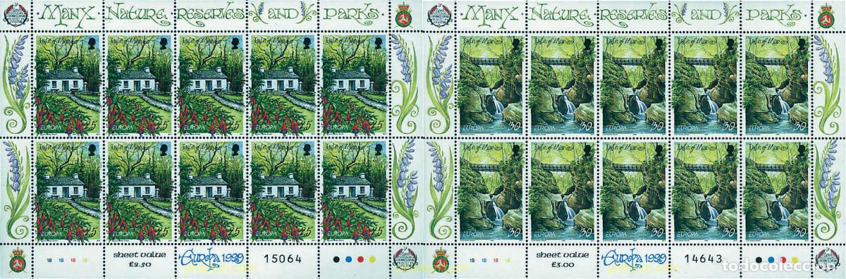 Sellos: 9189 MNH MAN 1999 EUROPA CEPT. RESERVAS Y PARQUES NATURALES