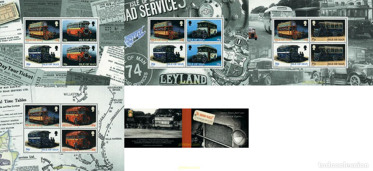 Sellos: 2949 MNH MAN 1999 AUTOBUSES
