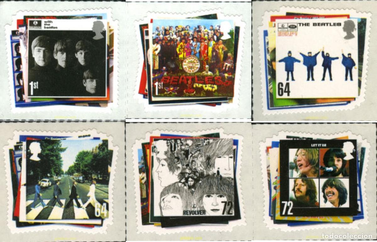 Sellos: 198902 MNH GRAN BRETA&Ntilde;A 2007 THE BEATLES