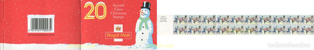 Sellos: 326527 MNH GRAN BRETA&Ntilde;A 1990 NAVIDAD