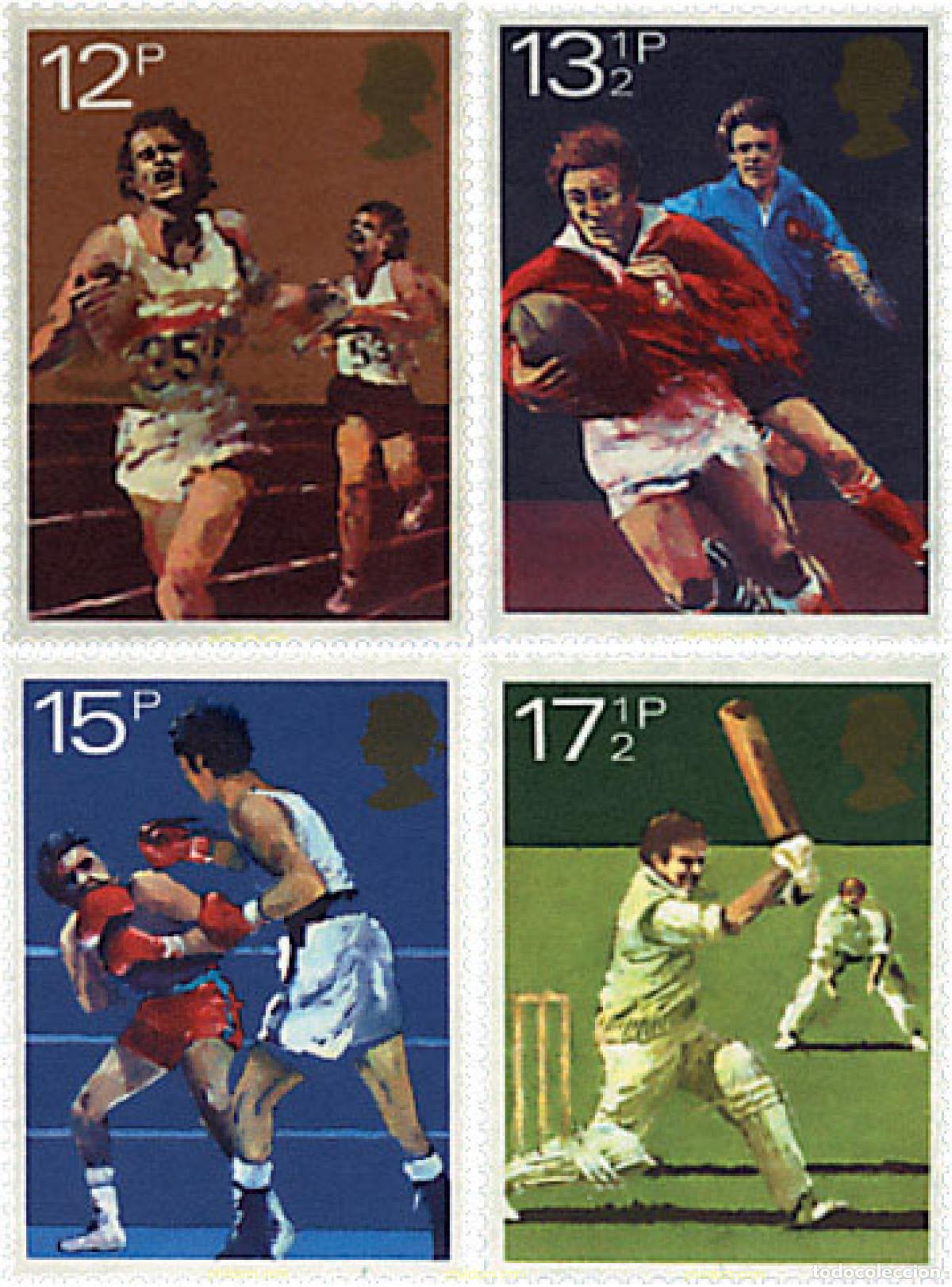 Sellos: 66121 MNH GRAN BRETA&Ntilde;A 1980 CENTENARIO DE LOS CLUBS DEPORTIVOS BRITANICOS.