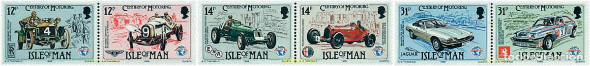 Sellos: 6680 MNH MAN 1985 CENTENARIO DEL AUTOMOVIL
