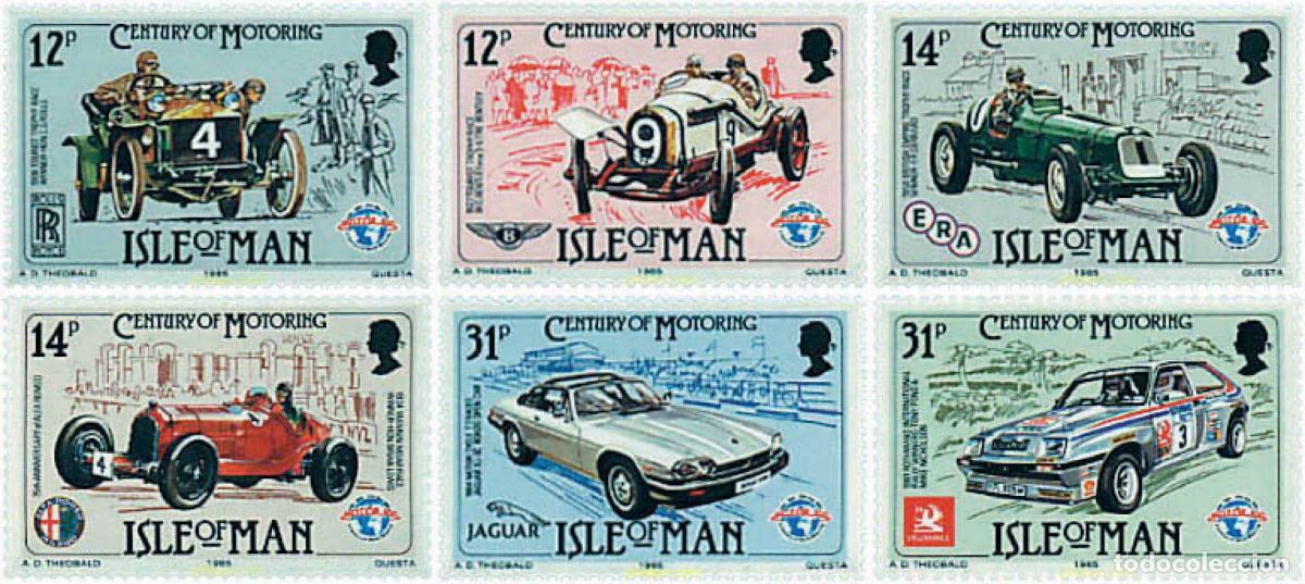 Sellos: 74131 MNH MAN 1985 CENTENARIO DEL AUTOMOVIL