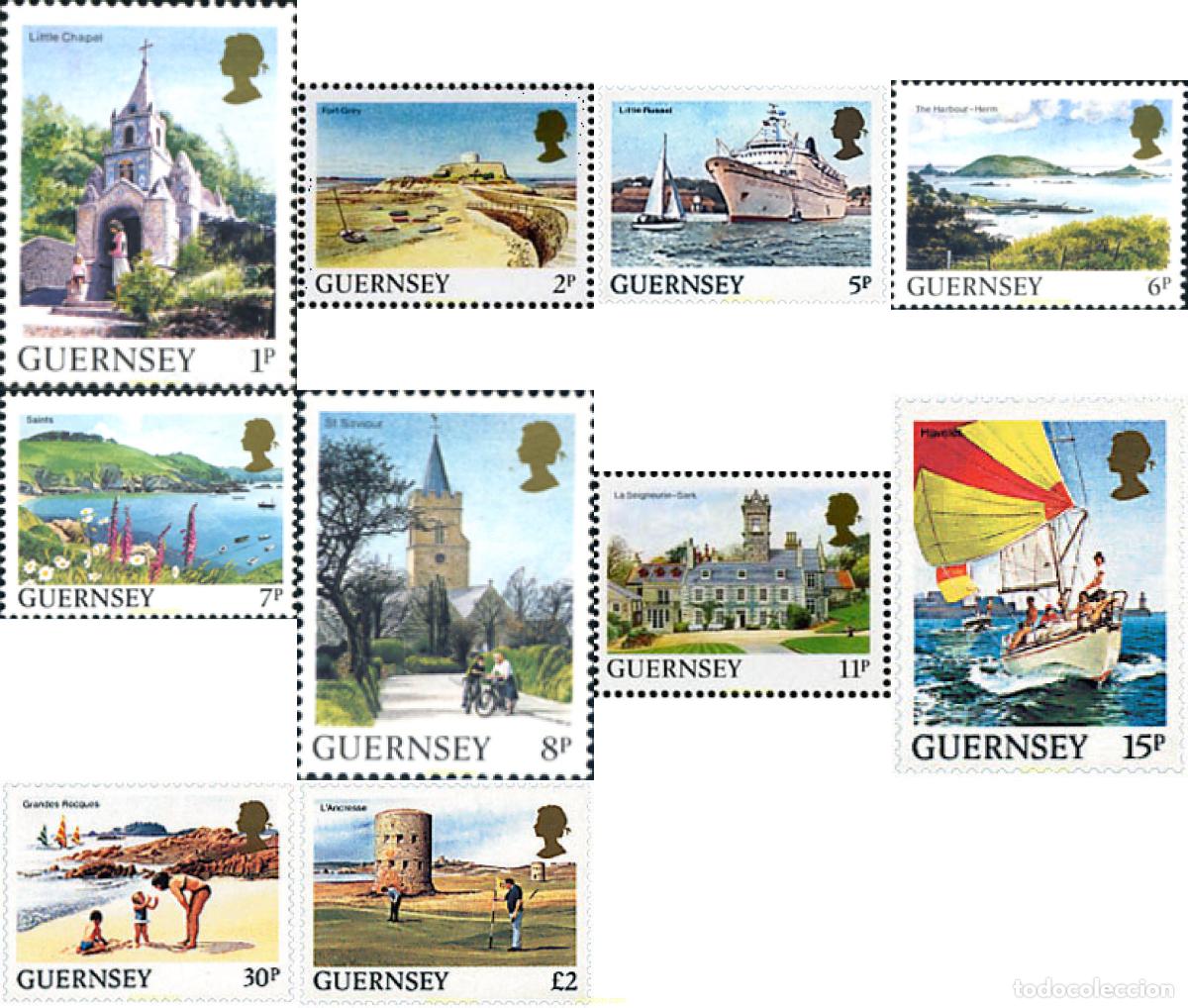 Sellos: 90814 MNH GUERNSEY 1985 VISTAS