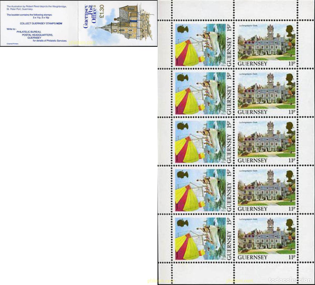 Sellos: 213054 MNH GUERNSEY 1985 VISTAS