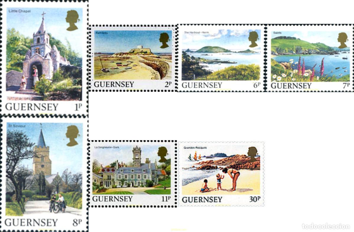 Sellos: 618177 MNH GUERNSEY 1985 VISTAS