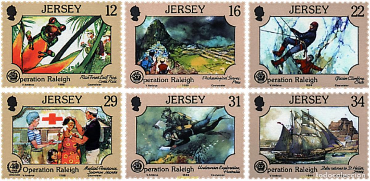 Sellos: 66584 MNH JERSEY 1988 OPERACION RALEIGH