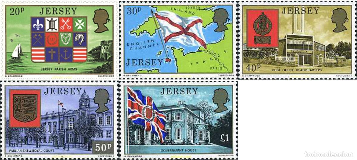 Sellos: 217833 MNH JERSEY 1976 MOTIVOS VARIOS